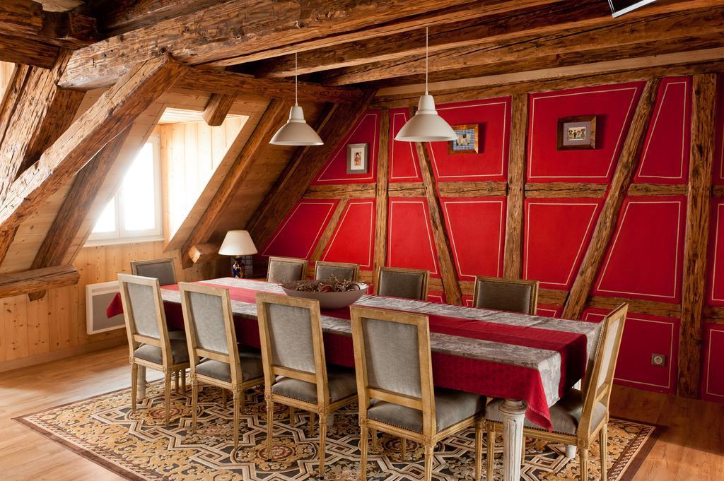 Вилла Gite Des Freres Mertian Рибовиль Экстерьер фото